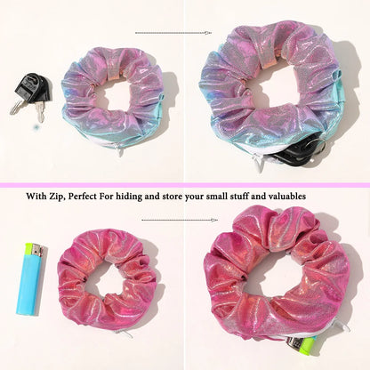 Secret Stash Scrunchies
